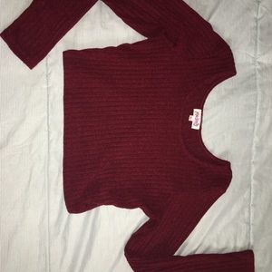 Cropped long sleeve